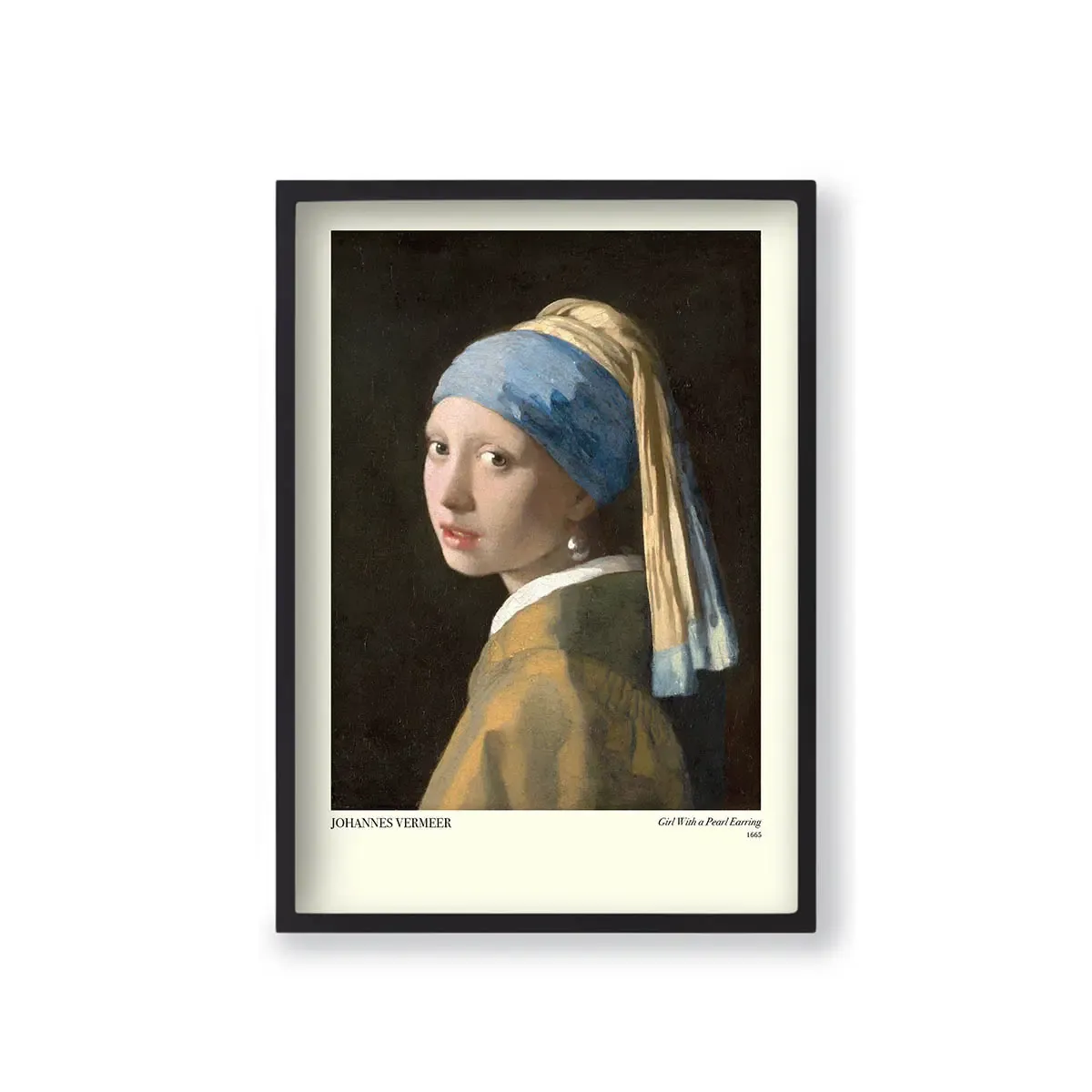 Johannes Vermeer - İnci Küpeki Kız