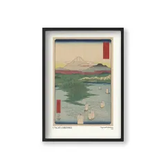 Utagawa Hiroshige - Noge ve Lokohama