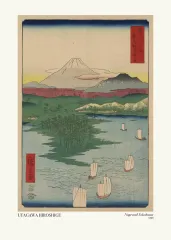 Utagawa Hiroshige - Noge ve Lokohama