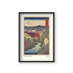 Utagawa Hiroshige - Köpek Gözü Geçidi