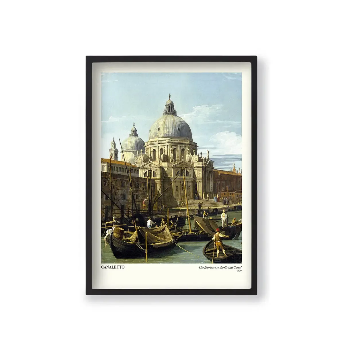 Canaletto - Büyük Kanala Giriş