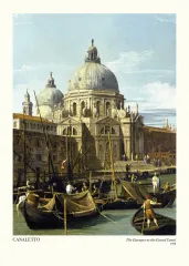 Canaletto - Büyük Kanala Giriş