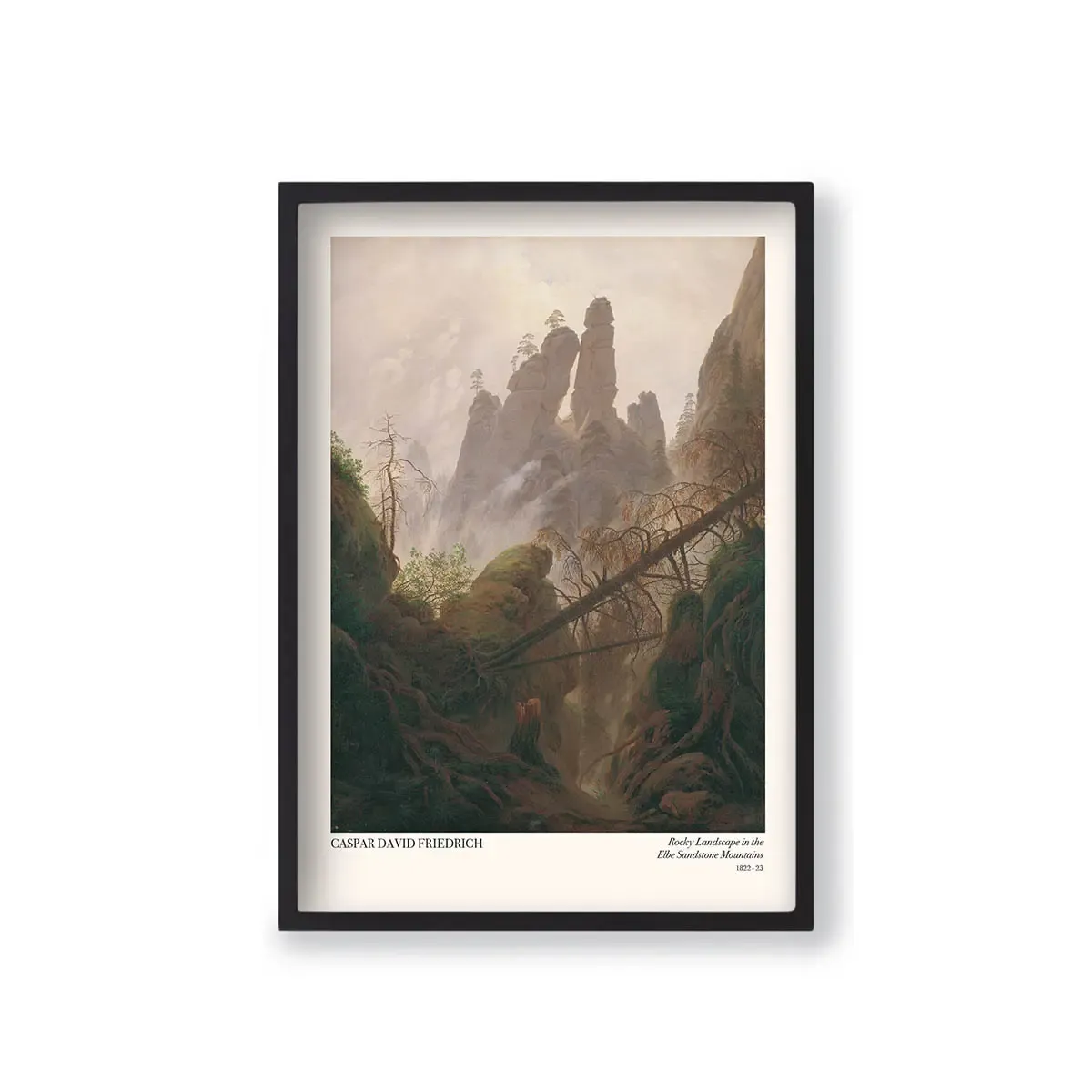 Caspar David Friedrich - Devasa Dağlar