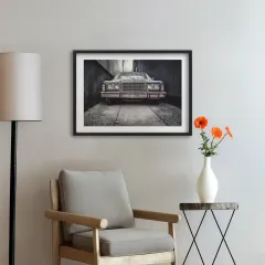 Vintage Amerikan Klasik Araba Posteri