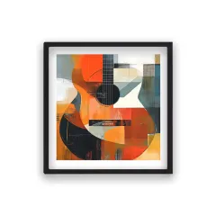 Soyut Gitar Posteri