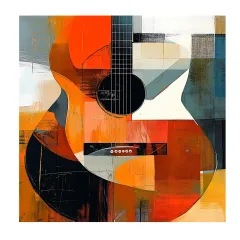 Soyut Gitar Posteri