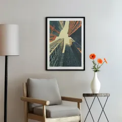 Modern Şehir Manzarası Poster