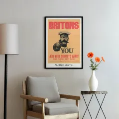 Britons Wants You Poster - Alfred Leete
